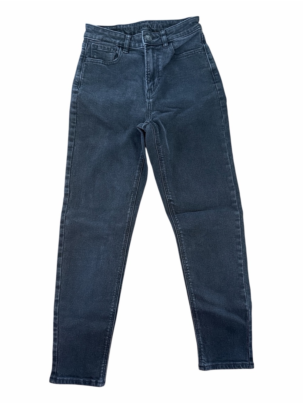 American Eagle High-Rise Black Skinny short size 0 Women’s Jeans